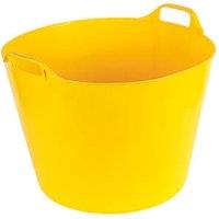 Plastic Flexi Tubs Yellow 36Ltr 2 Pack (57370)