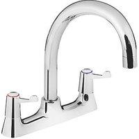 Bristan VAL2 DSM C CD Lever Deck-Mounted Sink Mixer Chrome (573JE)