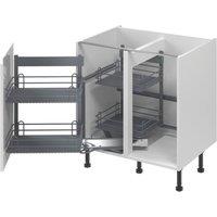 Essentials Anthracite LH Left Hand Corner Pull-Out Storage 800mm (573RL)