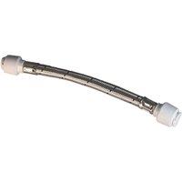 FloFit Push-Fit Flexi Hose 15mm x 15mm x 300mm (573VF)