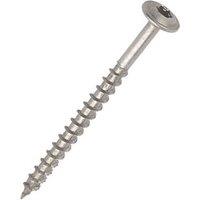 Spax TX Flange Self Drilling Stainless Steel Timber Screws 6mm x 80mm 100 Pack (5746F)