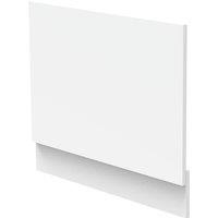 Adjustable Bath End Panel 750mm White (574CH)