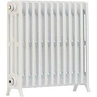 Arroll Edwardian 650mm x 728mm 3360BTU White Horizontal Designer Radiator (574KY)