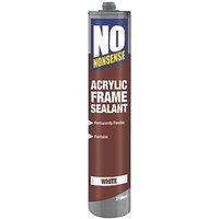 No Nonsense 480 Acrylic Frame Sealant White 310ml (57529)