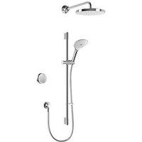 Mira Activate with ColdBoost HP/Combi Rear-Fed Dual Outlet Chrome Thermostatic Digital Mixer Shower (575KJ)