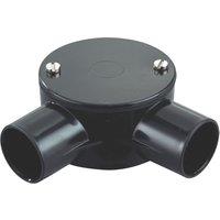 Tower 2 Way 25mm Angle Box Black (57649)