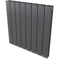 Ximax Oceanus 600mm x 595mm 1952BTU Anthracite Vertical Designer Radiator (576TP)