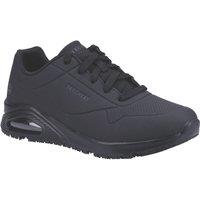 Skechers Relaxed Fit: Uno SR Size 3 Womens Black Occupational Work Trainers (576XT)