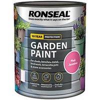 Ronseal 750ml Pink Jasmine Matt Garden Paint (5772H)