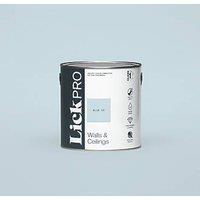 LickPro Max+ 2.5Ltr Blue 15 Matt Emulsion Paint (577JY)