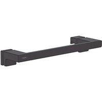 Hansgrohe AddStoris Bar Shower Door Handle Matt Black 350mm Single (578VG)