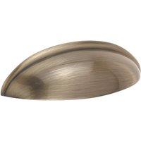 Select Handle - Shaker Antique Brass 88mm 2 Pack (578YY)