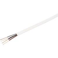 Prysmian 6243BH White 1.5mm Low Smoke & Fume 3-Core & Earth Cable 50m Drum (57954)