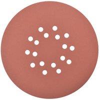 Essentials 180 Grit 18-Hole Punched Wood Sanding Discs 225mm 5 Pack (580JY)