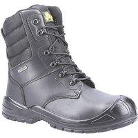 Amblers 240 Size 8 Black Waterproof Steel Toe Cap Safety Boots (580TV)