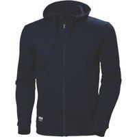 Helly Hansen Manchester Zip Hoodie Sweat Shirts Navy Medium 48-50" Chest (580XE)