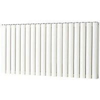 Radiant 450mm x 895mm 3504BTU White Horizontal Designer Radiator (5812F)