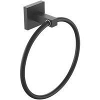 Bristan Square Towel Ring Black (581JE)