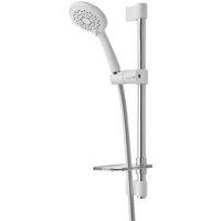 Triton Corner Riser Rail White/Chrome 530mm (581JW)