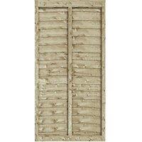 Rowlinson Gate 915mm x 1830mm Natural Timber (581PR)