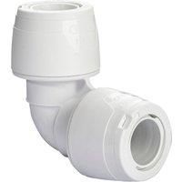 Hep2O Plastic Push-Fit Equal 90 Keyless Elbow 15mm (581RE)