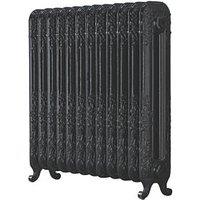 Arroll 794mm x 814mm 4260BTU Black Cast Iron 2 Column Radiator (582KY)