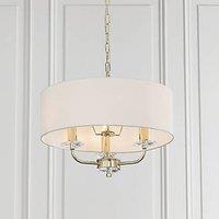 Quay Design Polaris 3-Light Pendant Brass Effect (582VG)