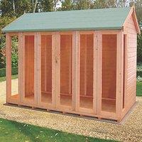 Shire Blenheim 10' x 6' (Nominal) Apex Shiplap T&G Timber Summerhouse (5834X)