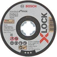 Bosch X-Lock Stainless Steel Cutting Disc 115mm (4 1/2") 10 Pack (583HK)