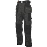 Scruffs Pro Flex Holster Work Trousers Graphite 38" W 30" L (583JJ)