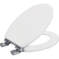 Bemis Greenline Soft-Close Toilet Seat Wood White (583JP)