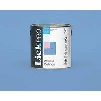 LickPro Max+ 2.5Ltr Blue 10 Eggshell Emulsion Paint (583JY)