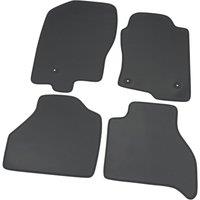 Unique Products Nissan Navara Crew Cab 2014 - 2016 Rubber Automotive Mat 4 Pieces (583VE)