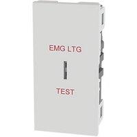 LAP 16AX Modular SP Key Switch White (58453)