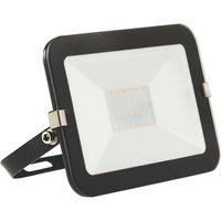 Brackenheath iSpot Outdoor LED Slimline Floodlight Black 20W 1800lm (584FH)