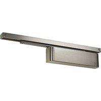 Rutland TS.11204 Fire Rated Cam-Action Overhead Door Closer Satin Nickel (584HA)