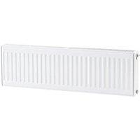 Flomasta 300mm x 1000mm 3230BTU White Type 22 Convector Radiator (584XP)