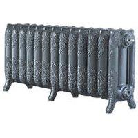 Arroll 470mm x 1074mm 3992BTU Cast Grey Cast Iron 3 Column Radiator (5851P)