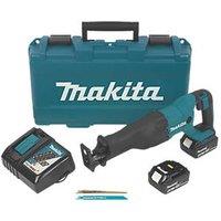 Makita DJR186RTE 18V 2 x 5.0Ah Li-Ion LXT Cordless Reciprocating Saw (585XJ)