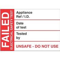 Essentials Fail Test Labels 250 Pack (585YU)