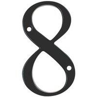 Fab & Fix Door Numeral 8 Black 80mm (5862P)