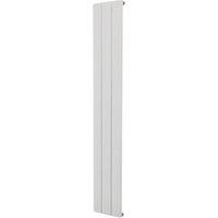 Ximax Winston 1800mm x 280mm 2171BTU White Vertical Designer Radiator (586GL)