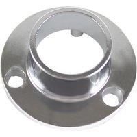 Essentials Rail End Sockets Polished Chrome 19mm 2 Pack (586VE)