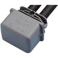 Hylec 2-Entry IP68 Gel In-Line Connector Grey (58767)