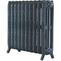 Arroll 760mm x 834mm 4913BTU Anthracite Cast Iron 3 Column Radiator (5878P)