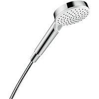 Hansgrohe Crometta Vario Shower Handset Chrome/White 100mm x 210mm (587GV)