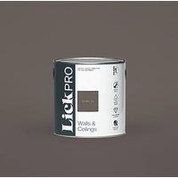 LickPro Max+ 2.5Ltr Brown 03 Matt Emulsion Paint (587JY)
