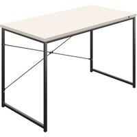 TC Group Okoform Rectangular Heated Desk White /Black 600mm x 1200mm (587TT)