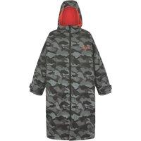 Regatta Adult Changing Robe Grey/ Black Camo Large / X Large 43-54" Chest (587VC)
