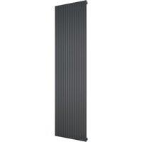 Ximax George 1800mm x 485mm 3727BTU Anthracite Vertical Designer Radiator (587YE)